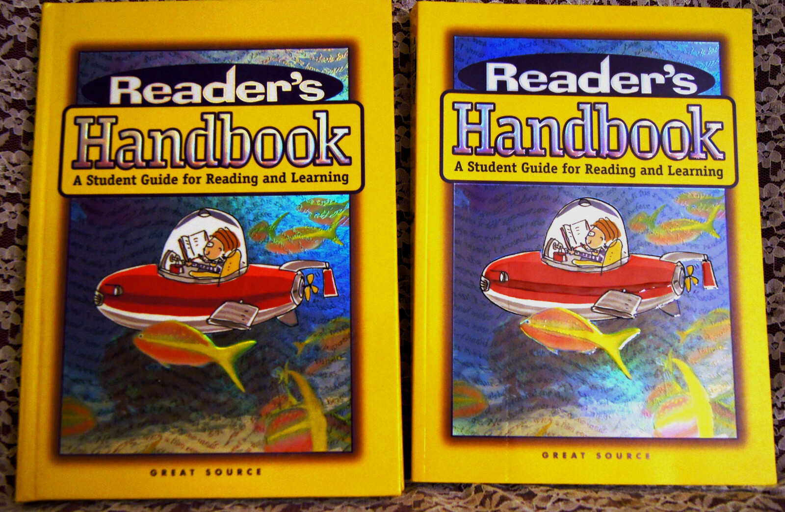 Reader’s Handbook Student Guide For Reading & Learning – 2 Books
