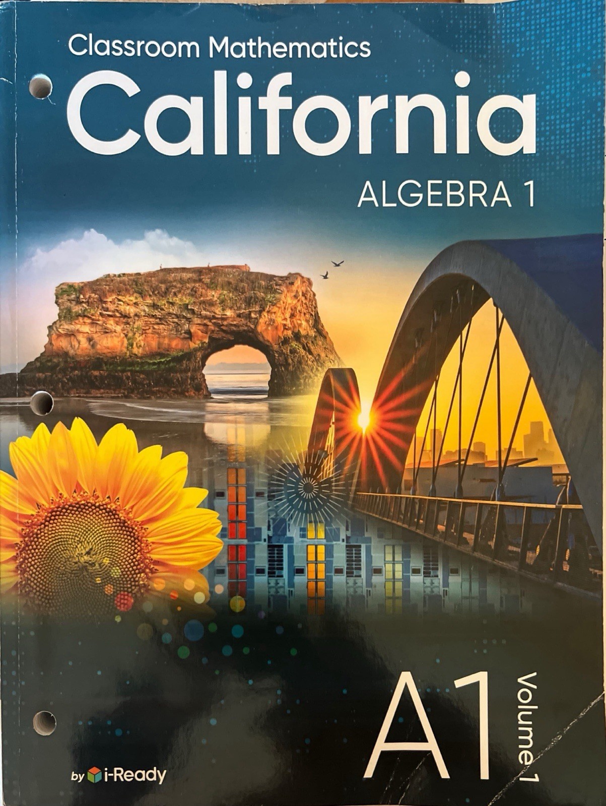 California Classroom Mathematics Algebra 1 Vol 1 Workbook