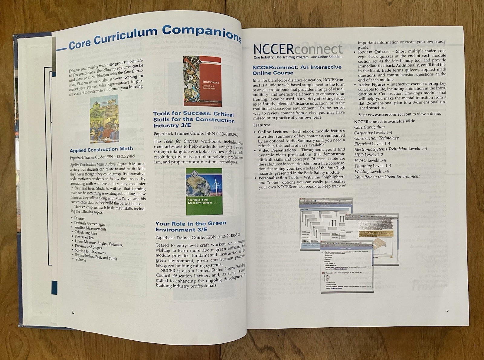 NCCER: Core Curriculum Introductory Craft Skills Trainee Guide Hardcover 5th