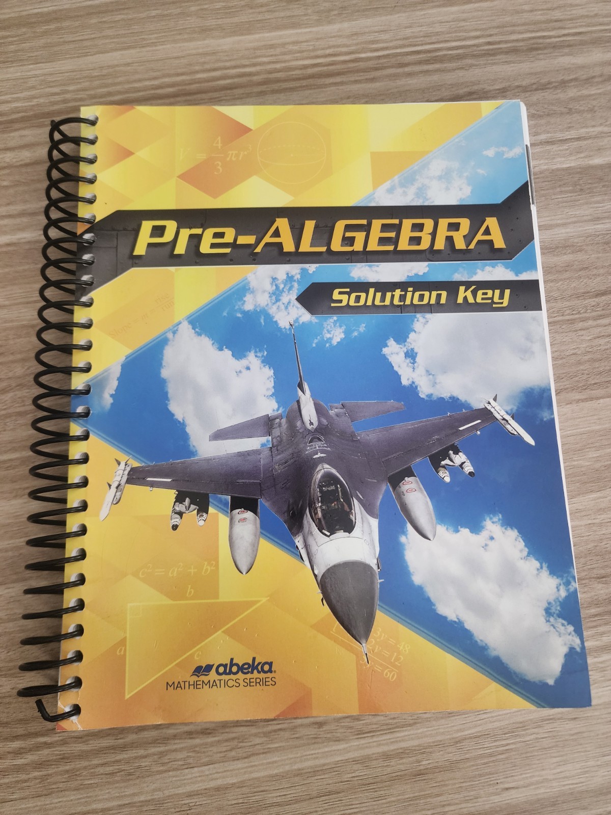 Abeka 8th Grade Pre-Algebra Teacher Solution Key Current Fourth Edition Book