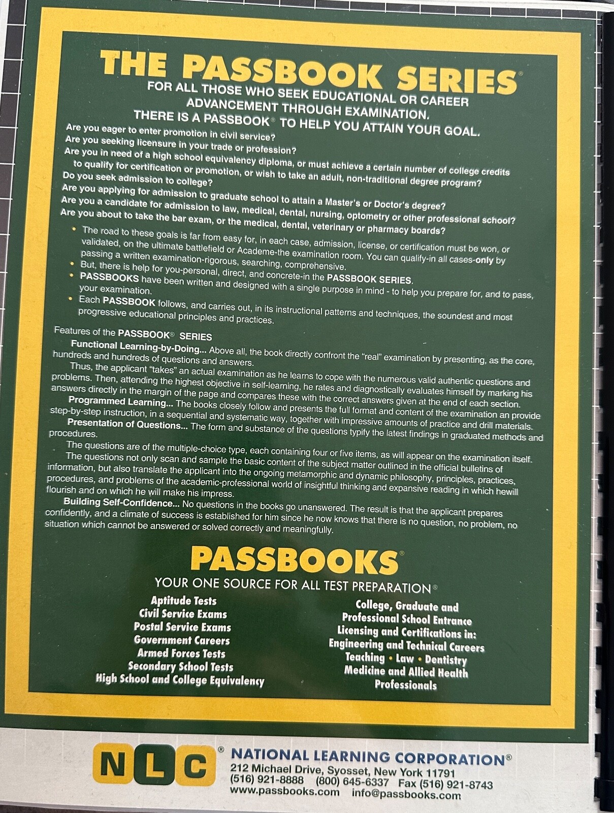 🛑 NEW Bookkeeper Exam Practice Passbook Ace Upcoming Test Brand NEW