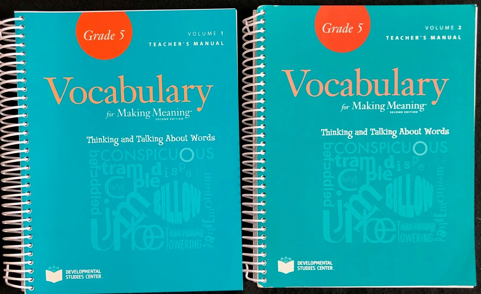 5th – Making Meaning VOCABULARY TEACHER’S MANUAL Vol 1 & 2 (2009, 2nd Edition)