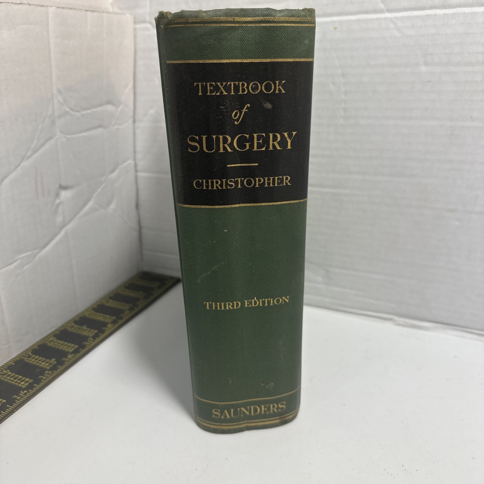 Textbook Of Surgery Edited By F. Christopher 3rd Edition 1942 Hardcover