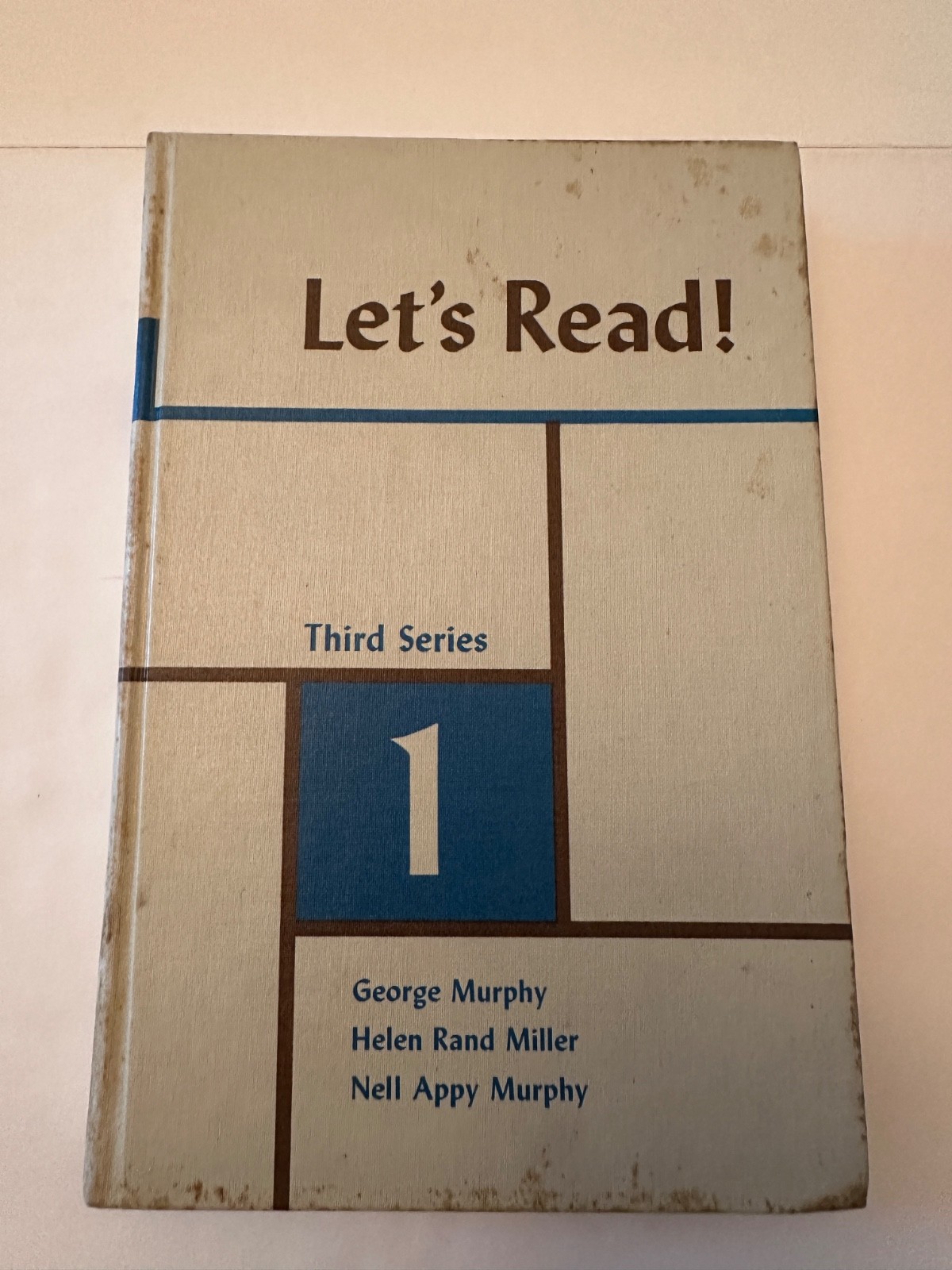1962. ~ Let’s Read! Third series. Book 1 HC textbook USA. Holt, Reinhardt Winst