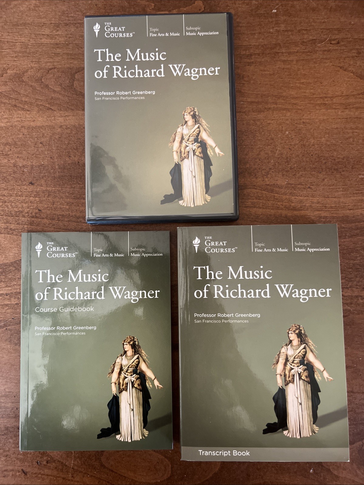 Great Courses: The Music of Richard Wagner – 6 DVD Set, Transcript Book, Guide