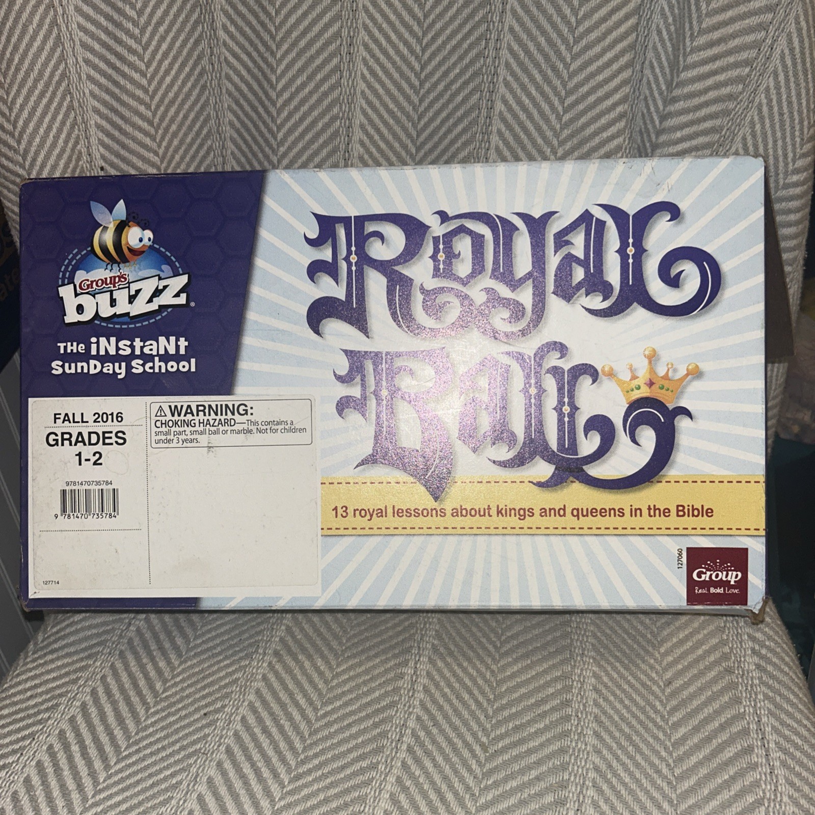 Group Buzz Christian Sunday School Curriculum Grades 1-2 Royal Ball 13 Lessons