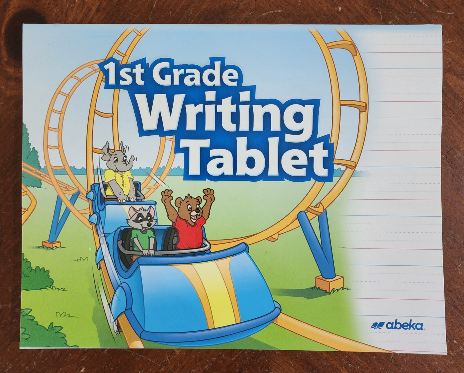 B447-79 * ABEKA , 1ST GRADE WRITING TABLET, NEW
