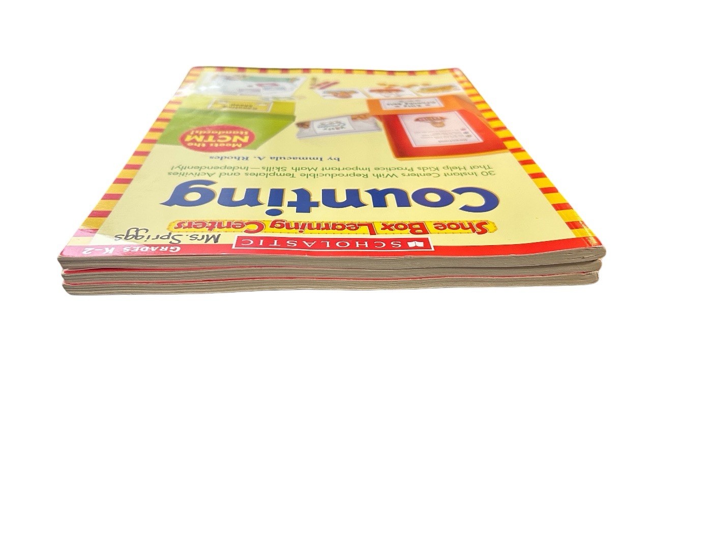 Scholastic Teaching Resources Paperback Bundle Book Lot K-2 Math