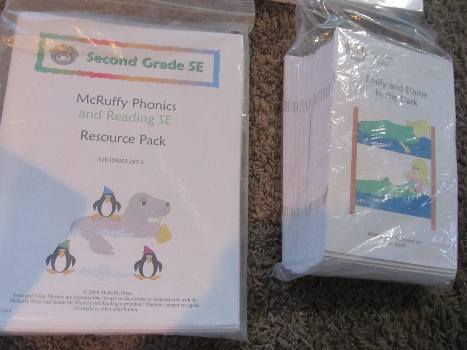 McRuffy Phonics Reading Language Second Grade Brian Davis Teacher + Readers SET