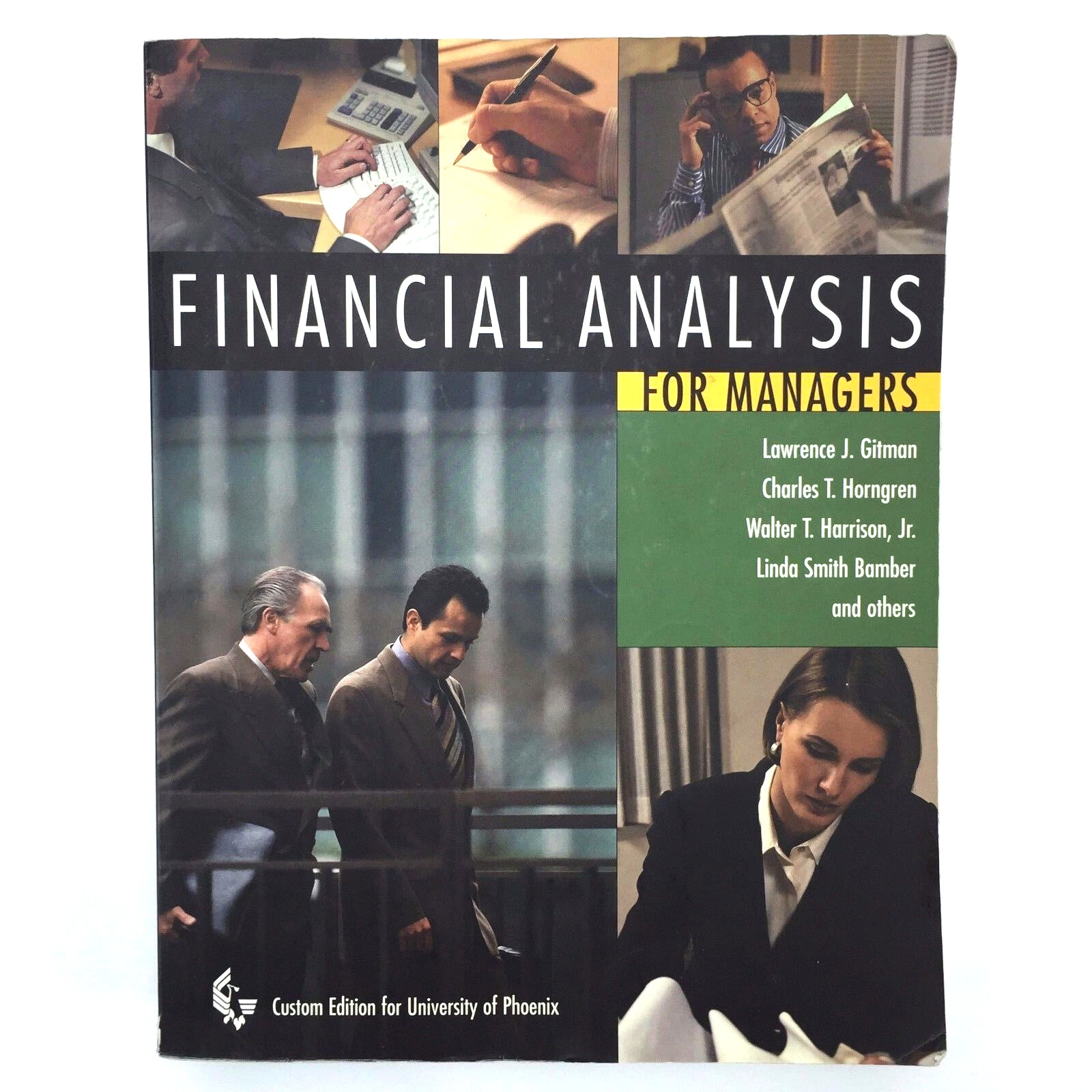 Textbook Financial Analysis for Managers Gitman Horngren Harrision Bamber Book