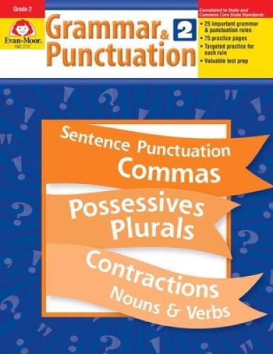 Grammar and Punctuation, Grade 2 – Paperback By Evan Moor – GOOD