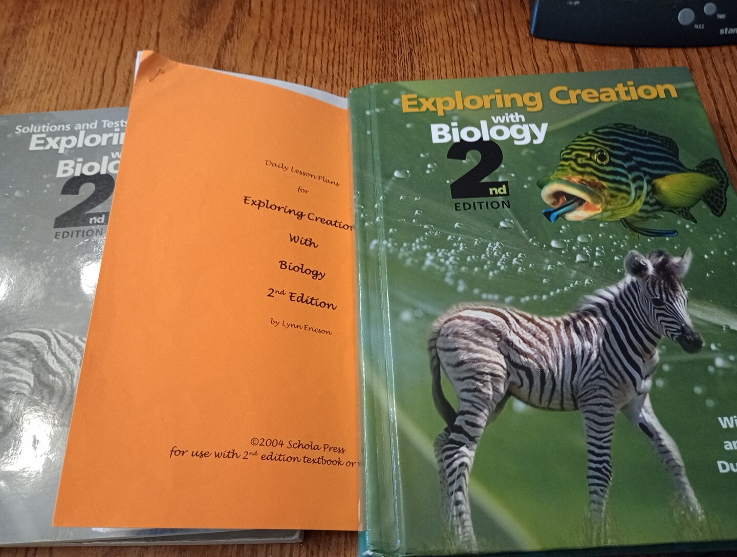 Exploring Creation with Biology 2nd Ed Text Solutions Lesson Plans Durnell Wile