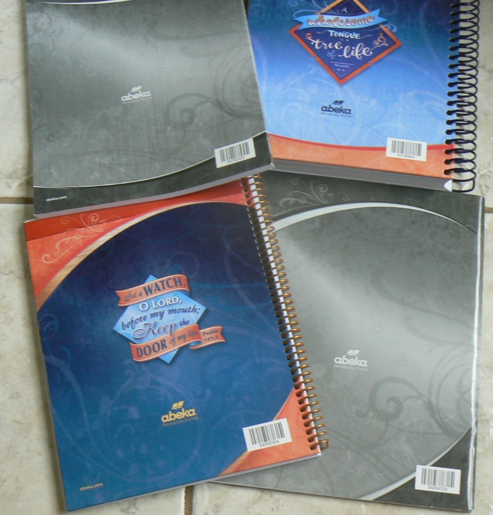 ABeka gr.9 CURRENT 7-pc Language Arts LOT, Literature, Grammar III, Spelling III