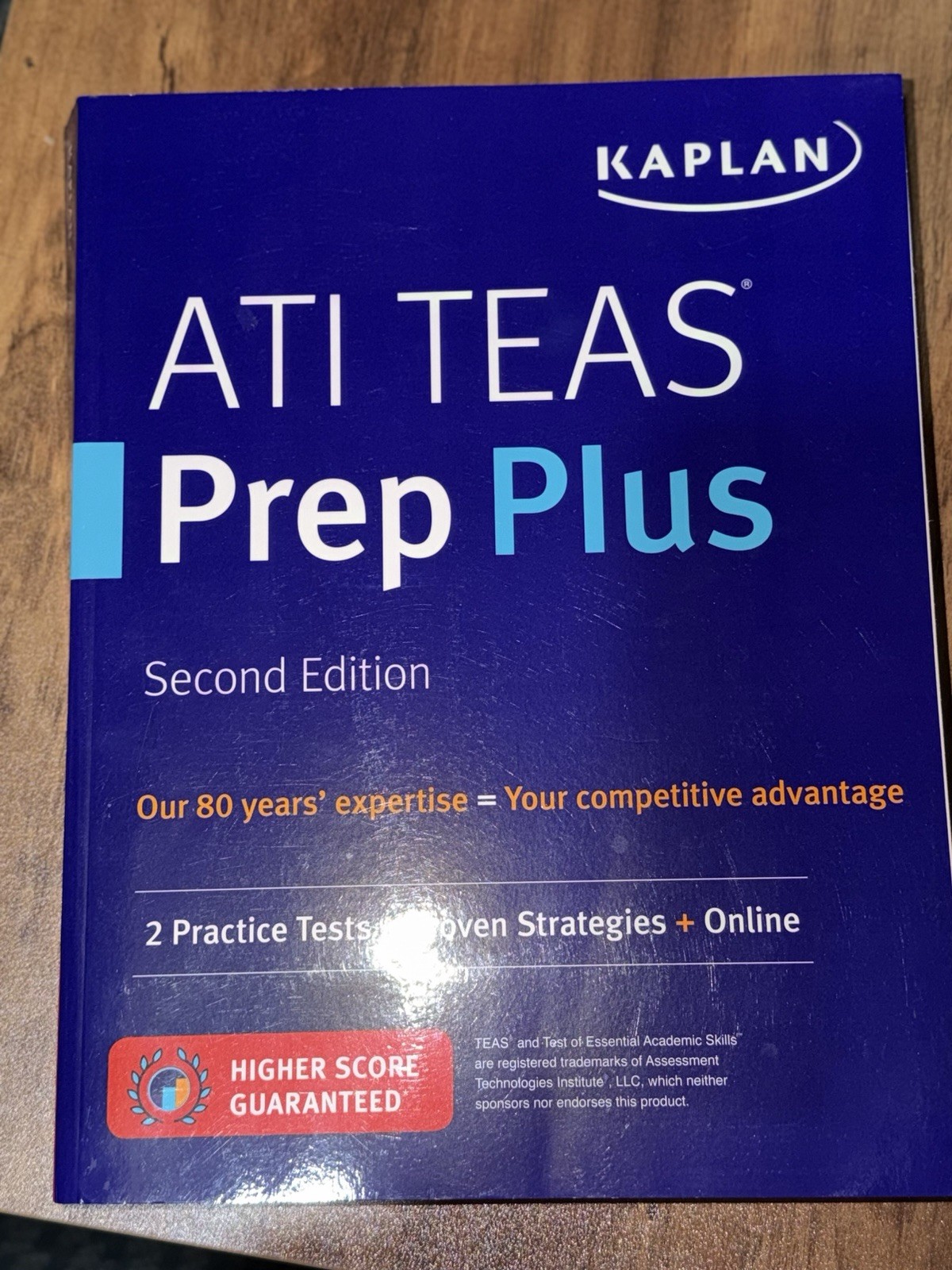 Kaplan ATI TEAS Prep Plus Second Edition Study Guide w/ 2 Practice Tests