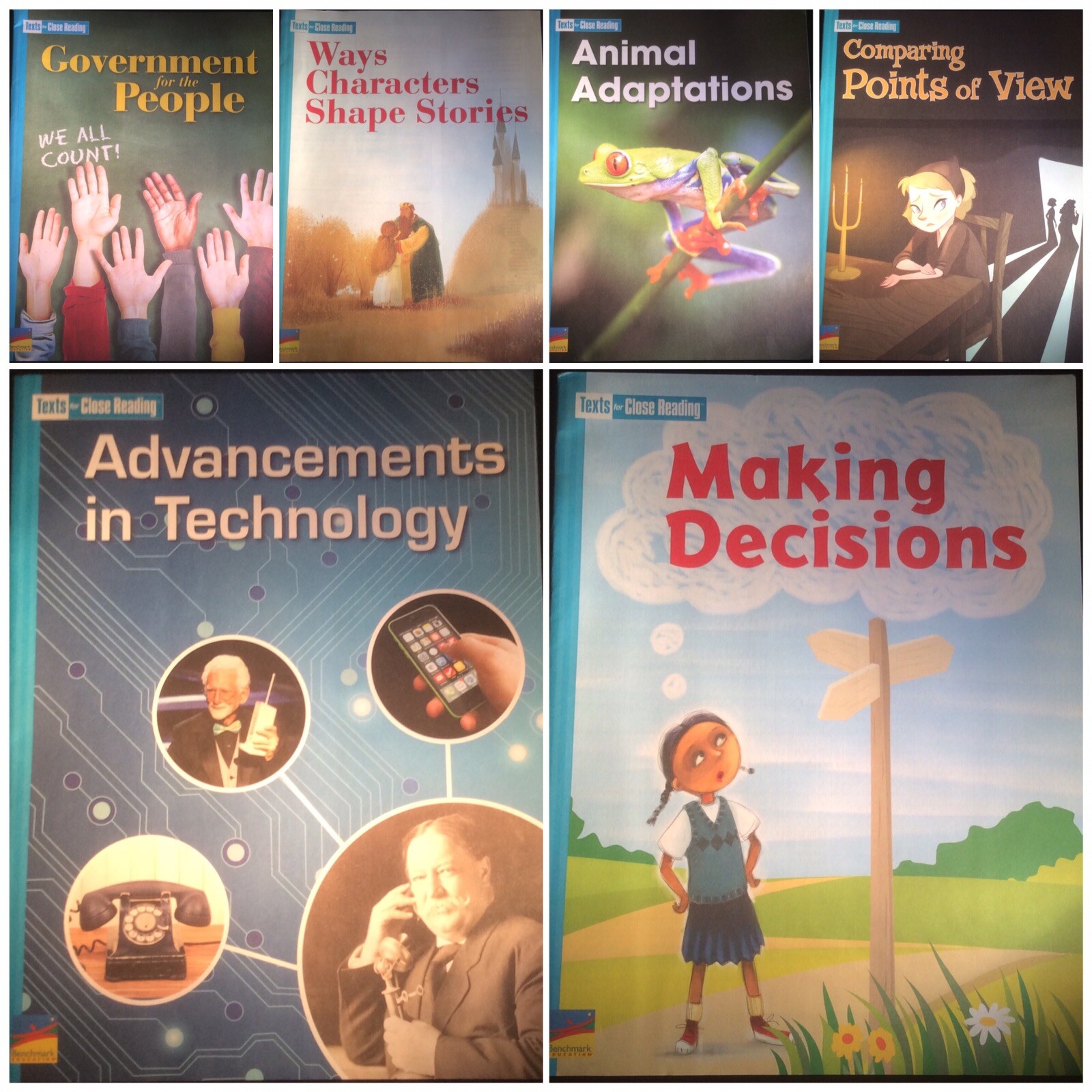 Texts For Close Reading – Grade 3 Units 1 – 6