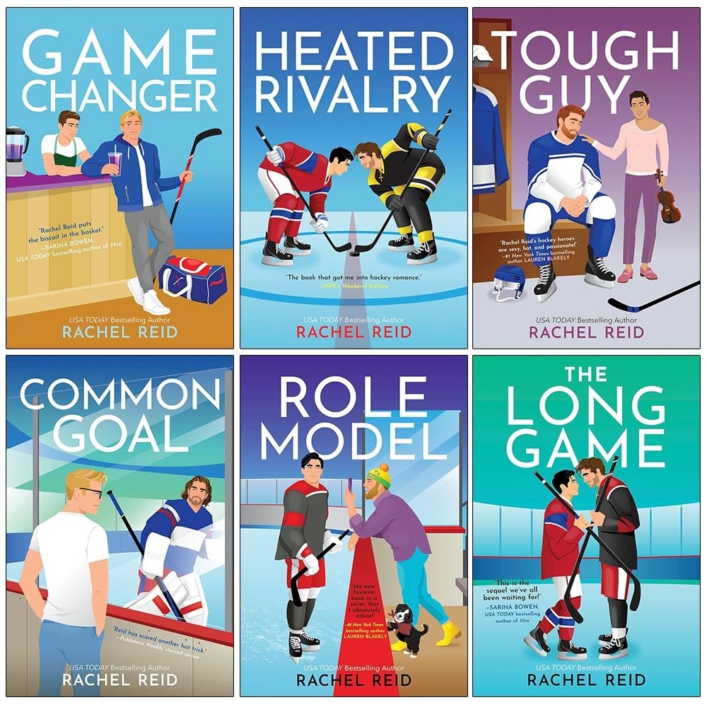 Game Changers Series 1-6 Books Collection Set By Rachel Reid