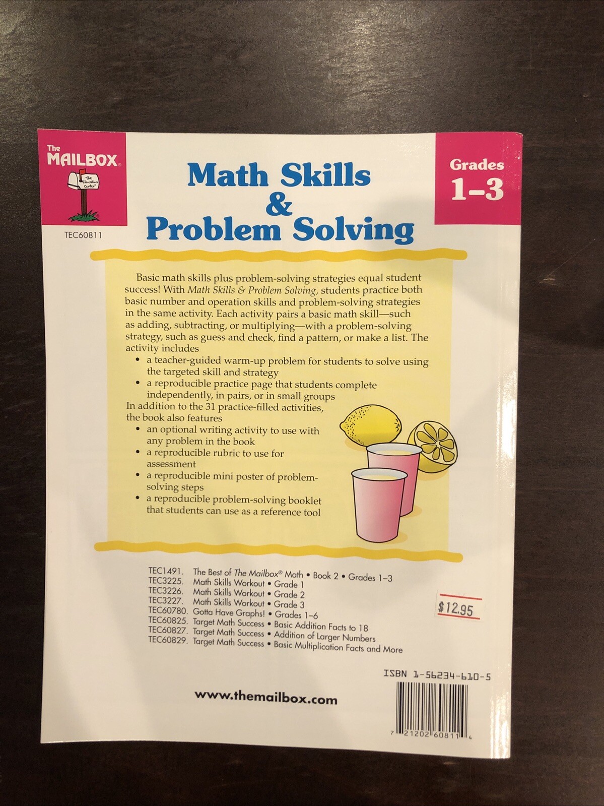 MATH SKILLS & PROBLEM SOLVING, GRADES 1-3 The Mailbox Books Staff