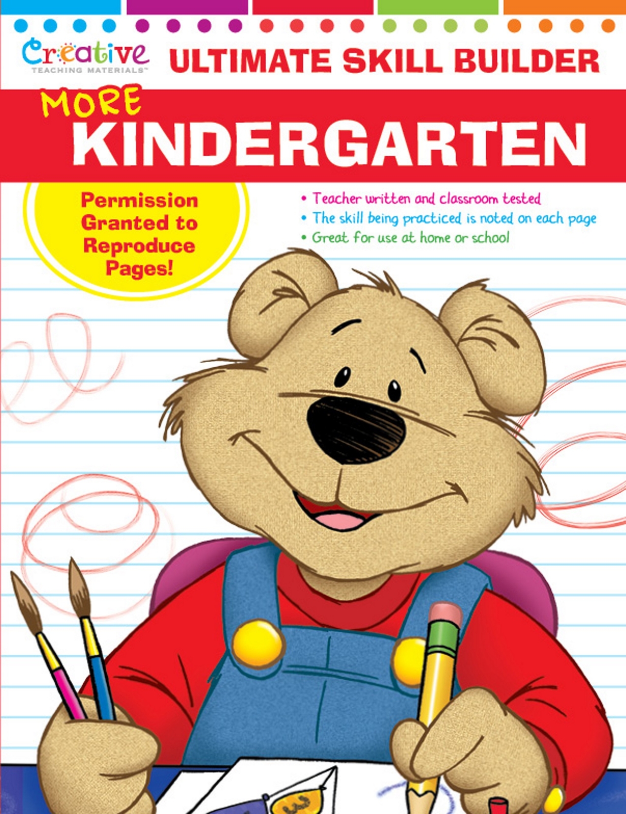 NEW 320pg Ultimate Skill Builder – More Kindergarten – Educational Workbook