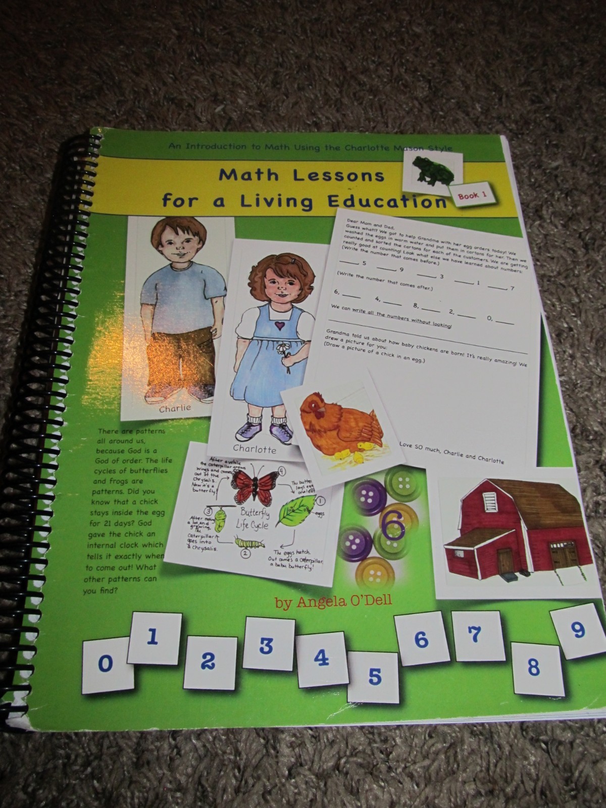 MATH LESSONS FOR A LIVING EDUCATION Book 1 Angela O’Dell Charlotte Mason Style