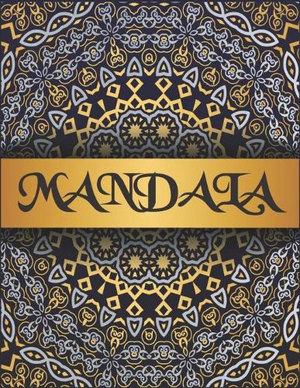 Mandala: Coloring book mandala for adults / Large paper (8.5 x 11 in) / 50 Diffe