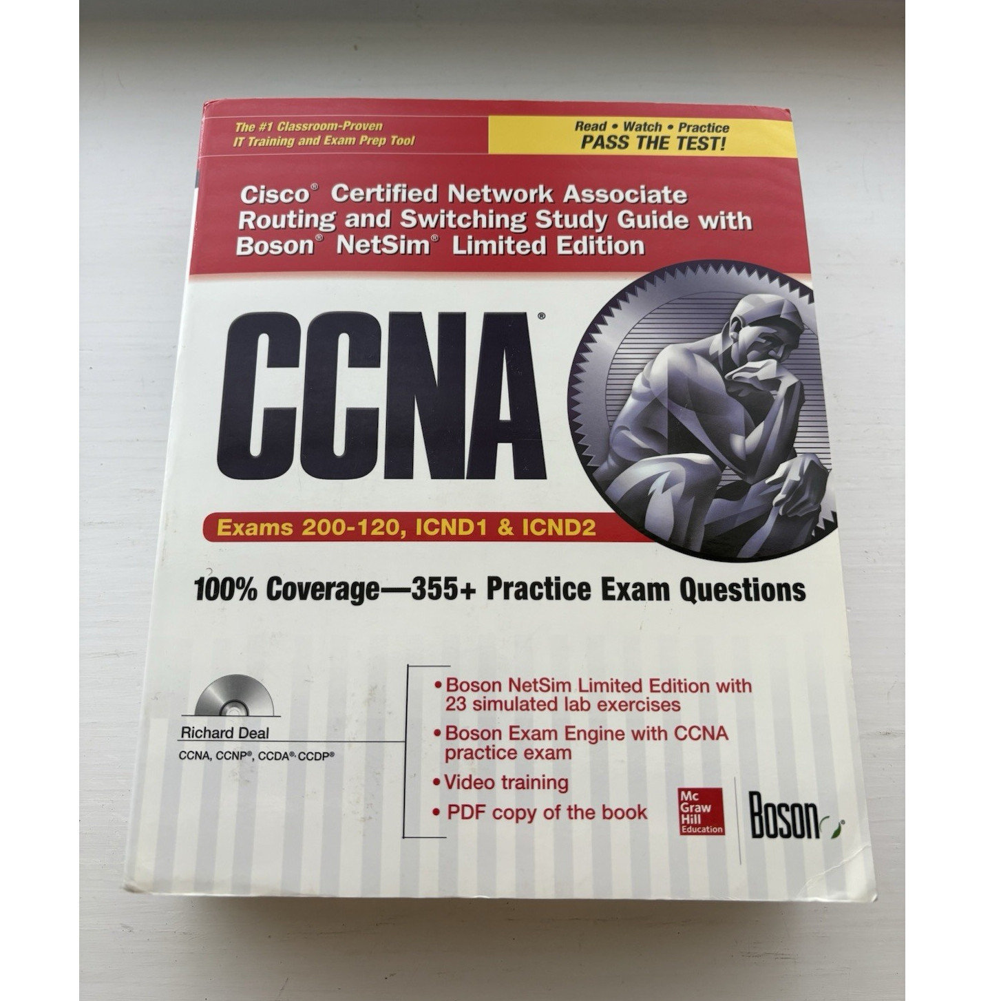CCNA Routing & Switching Study Guide w/ Boson NetSim Limited Edition Deal
