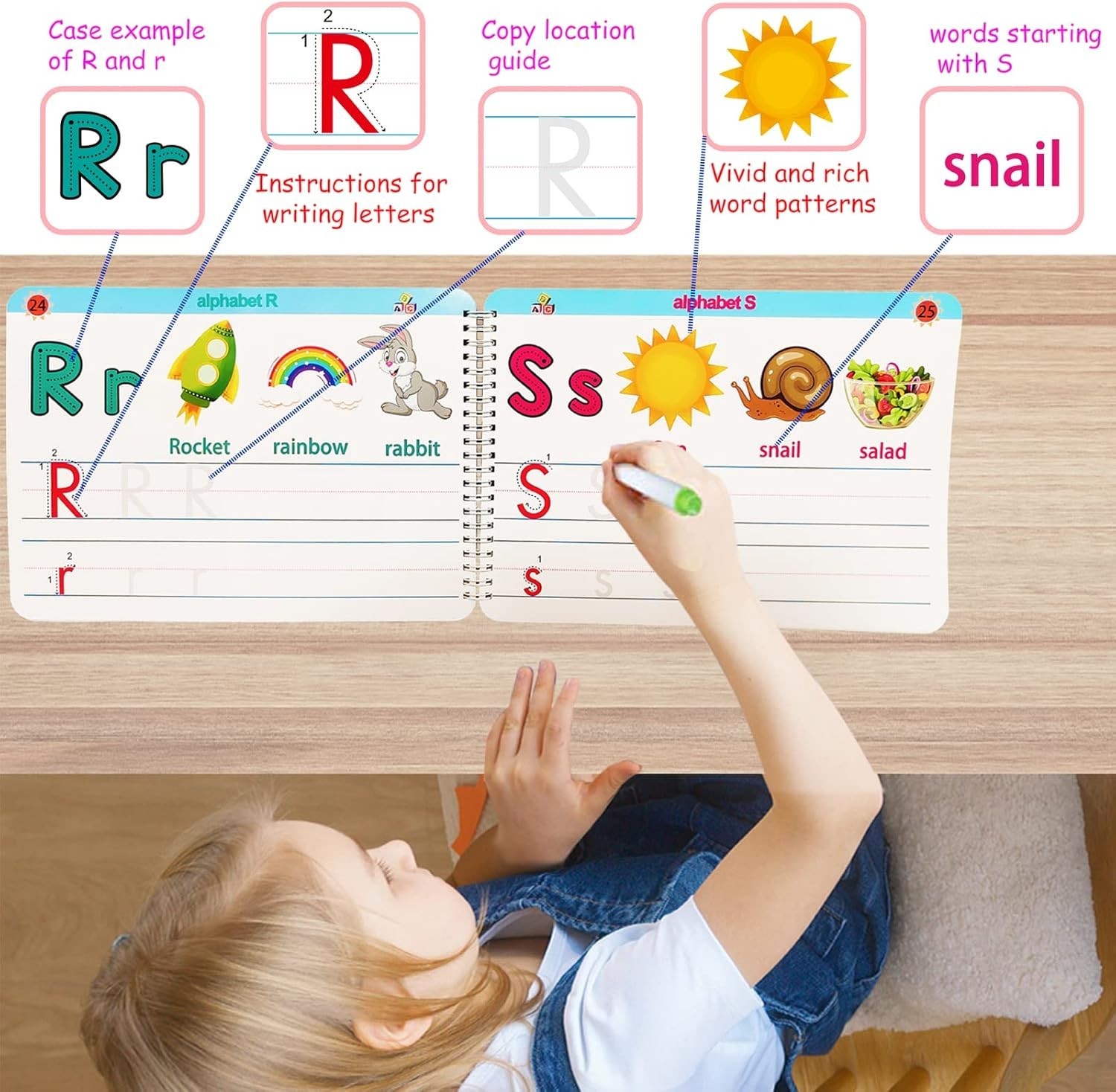 Interactive Preschool Learning Workbook – Engaging Tracing Activities & Games