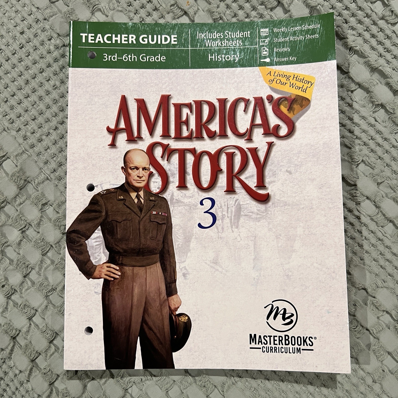 America’s Story 3 (Teacher Guide) by MasterBooks *Missing Pages!