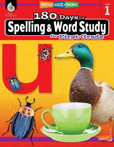 180 Days™: Reading, Vocabulary/Language for 1st Grade Practice Workbook for Clas