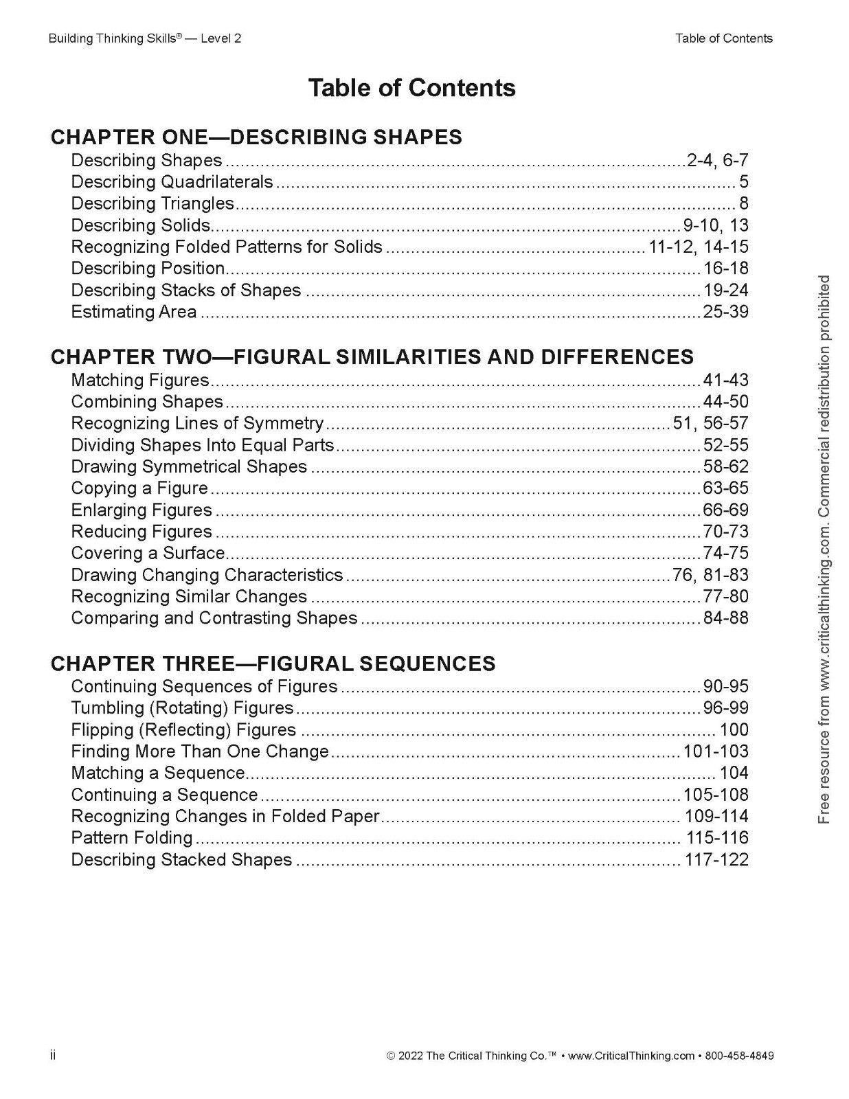 Building Thinking Skills Level 2 Color Ed. Workbook for Critical Thinking Skills