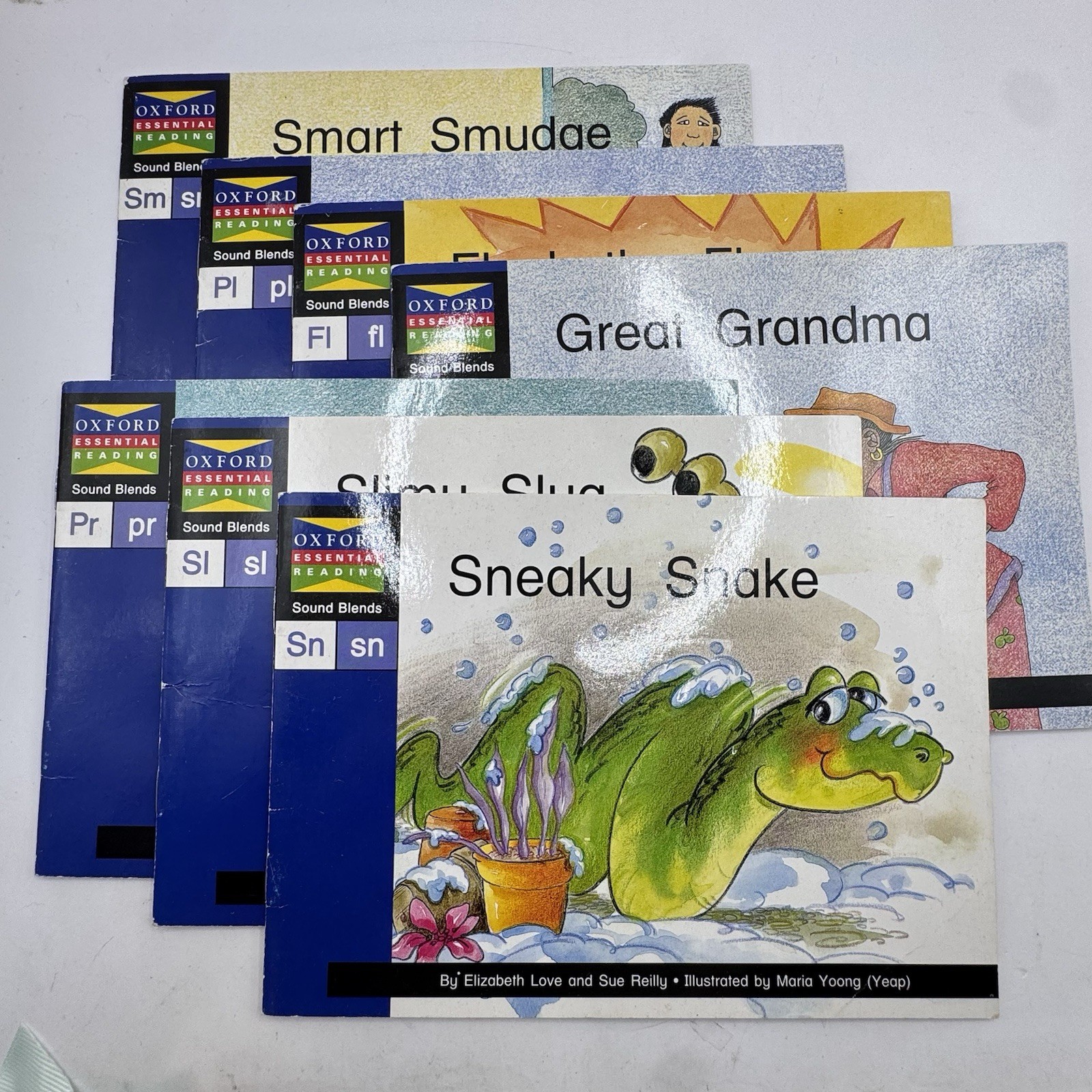 Oxford Essential Reading Sound Blends 7 Books Early Readers 1999 Kindergarten