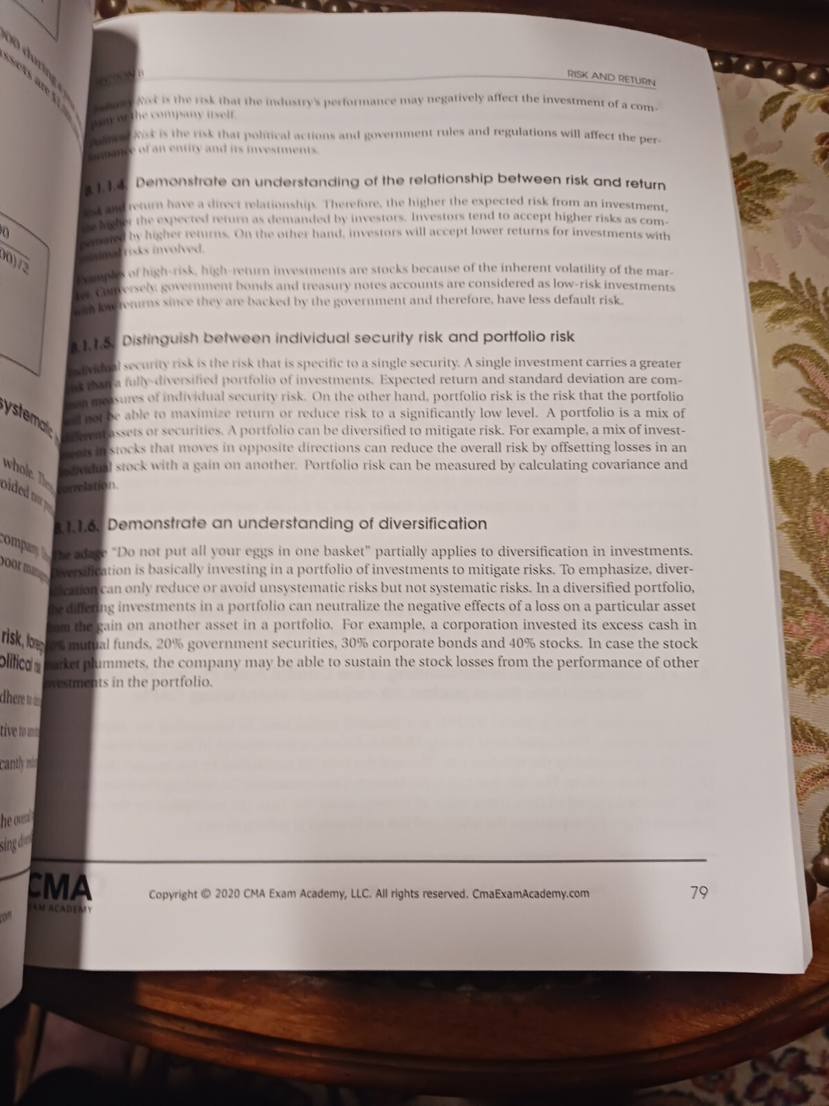 CMA Part 2 Strategic Financial Mgt. 2020 Edition by CMA Exam Academy Nathan Liao