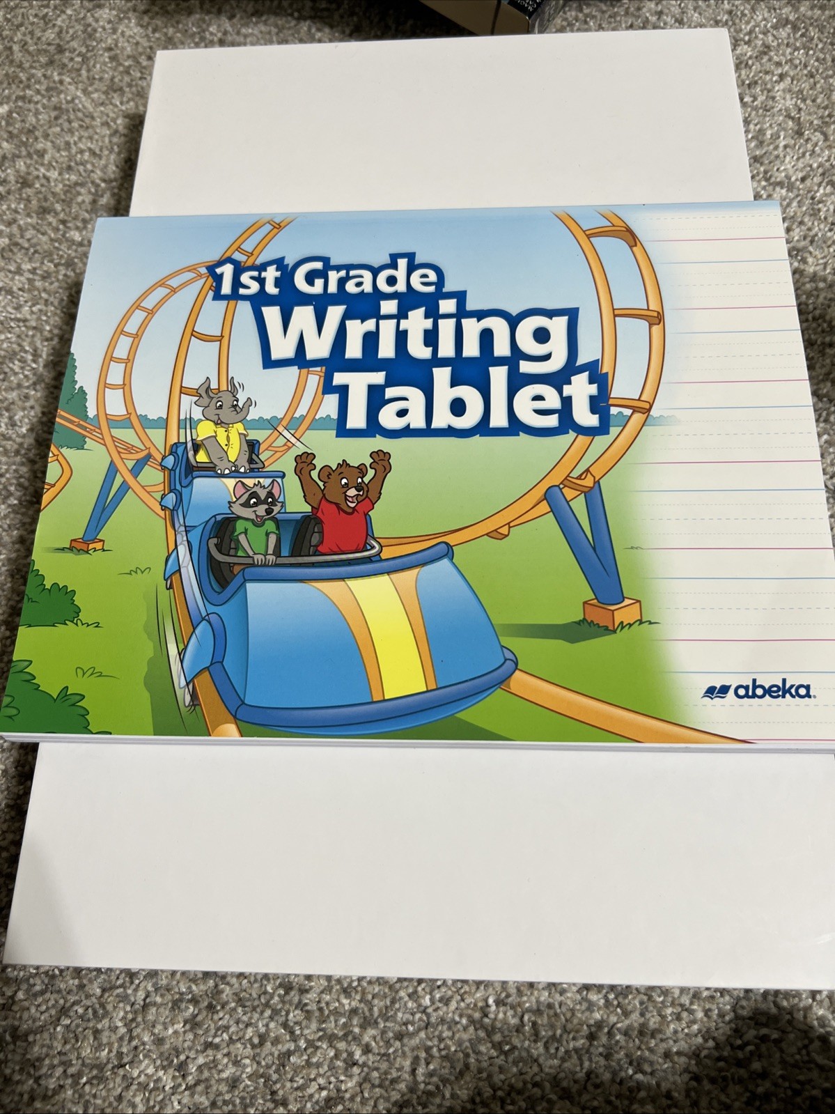 abeka 1st grade writing tablet