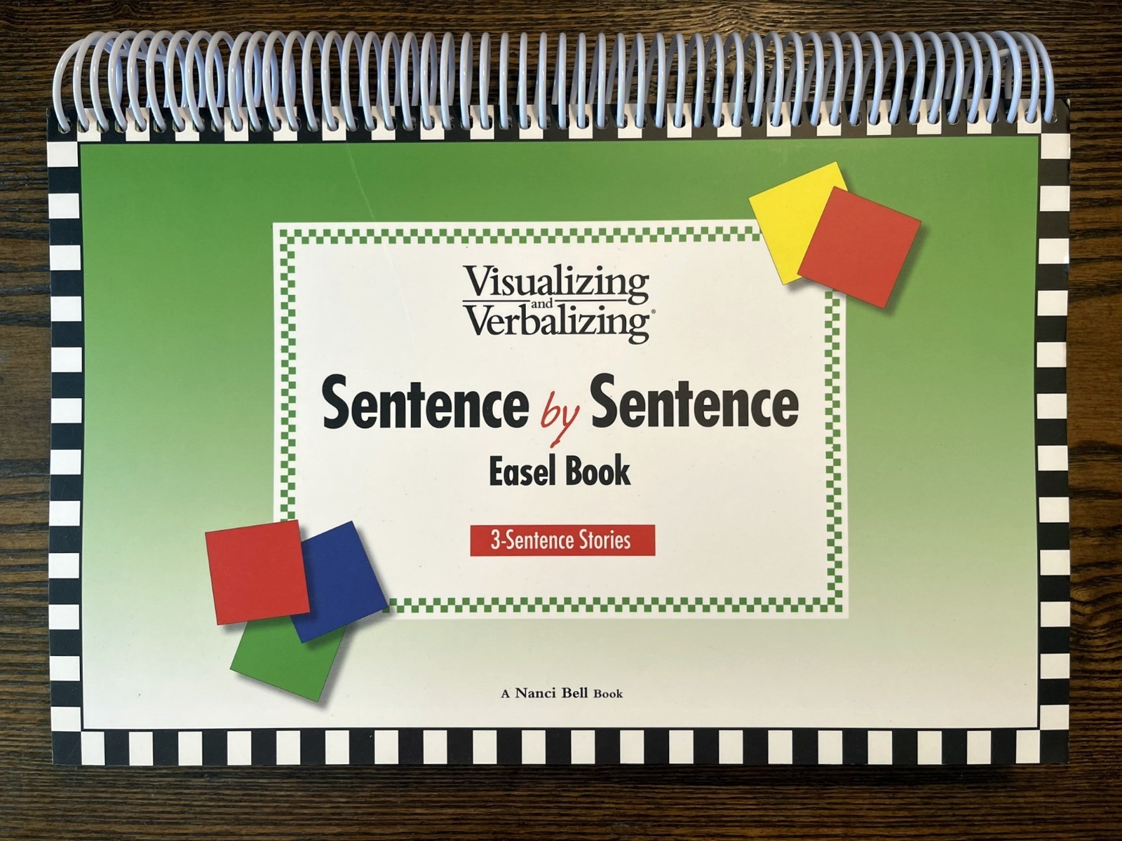 Visualizing and Verbalizing 3 Sentence by Sentence Stories Easel Book Nanci Bell
