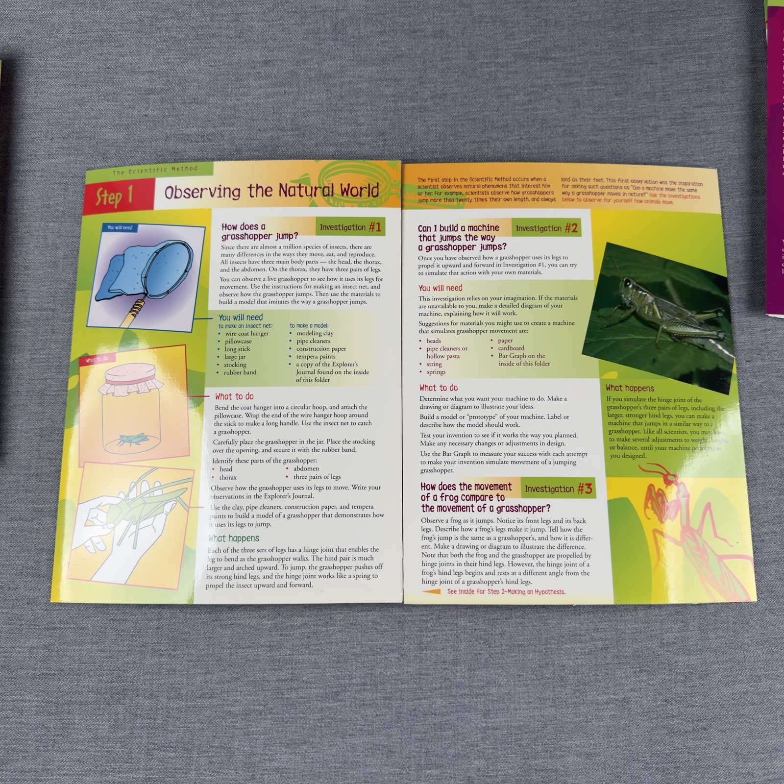 Creative Kid’s Science Project Guides Bundle, Laminated Interactive