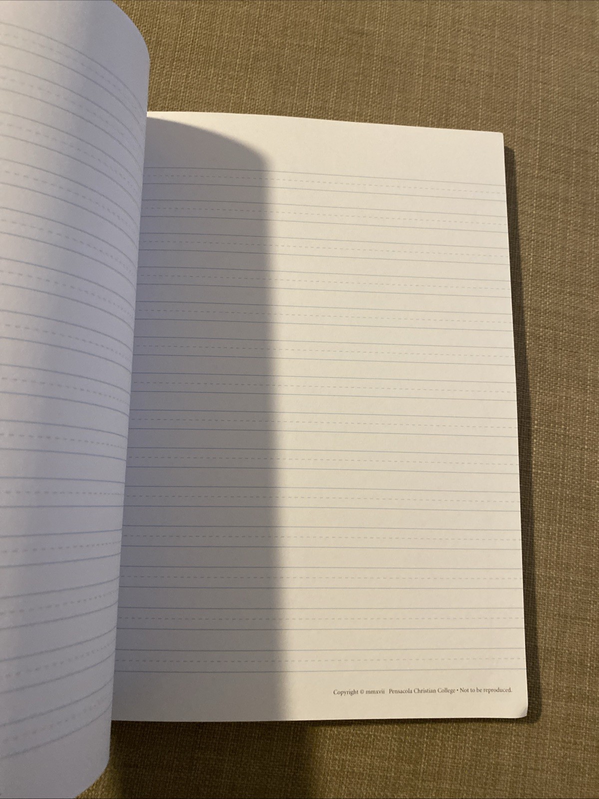 Abeka Second Grade Writing Tablet – Workbook Paperback