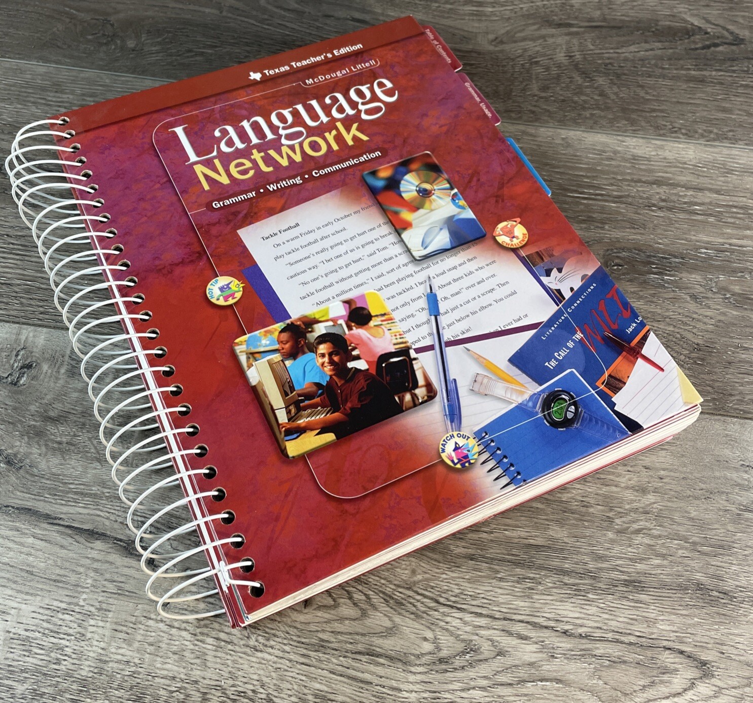Language Network: Grammar Writing Communication Texas Teacher’s Edition 2001