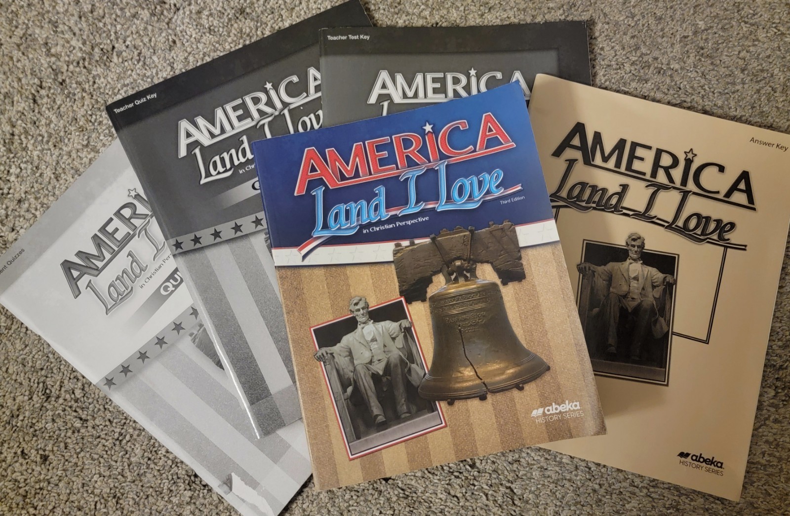 Abeka 8 History America Lot, Land I Love Set – Homeschool SEE description!