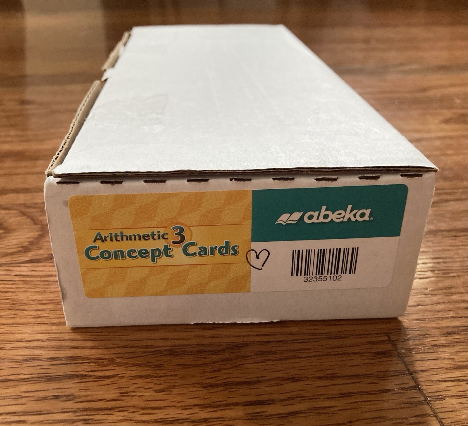 Abeka Arithmetic 3 Sixth Edition Concept Cards