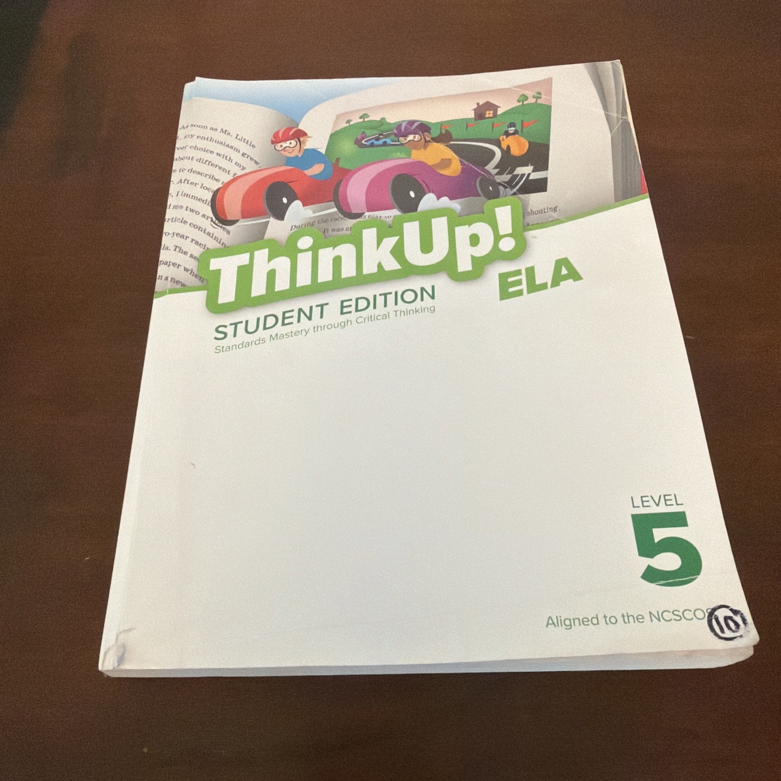 Think Up! RLA Level 5 Aligned To TEKS Student Workbook Complete (Read) Good