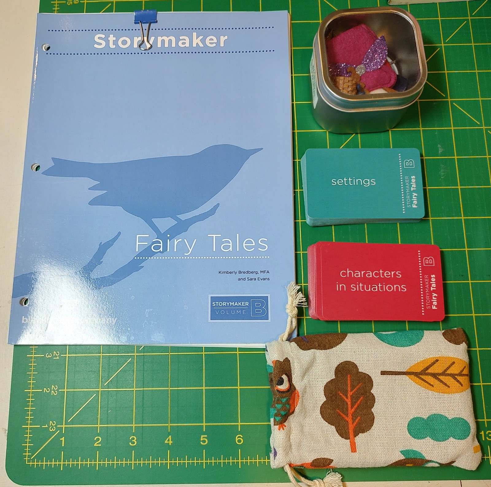 Storymaker Fairy Tales Volume B Workbook Study Guide Bredeberg Evans 2007 Elem