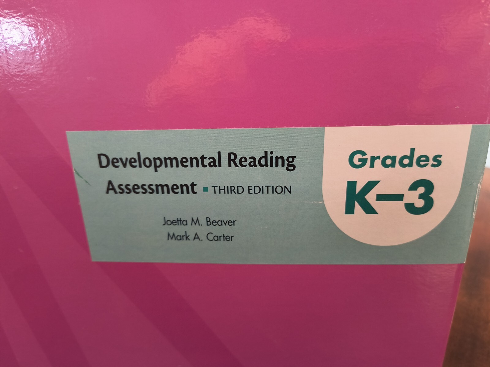 Pearson DRA3 Developmental Reading Assessment Grade K-3 Kit
