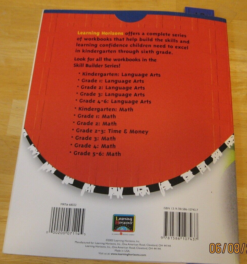 Second Grade Math, Grade 2 Skill Builder Series, Learning Horizons, Paperback