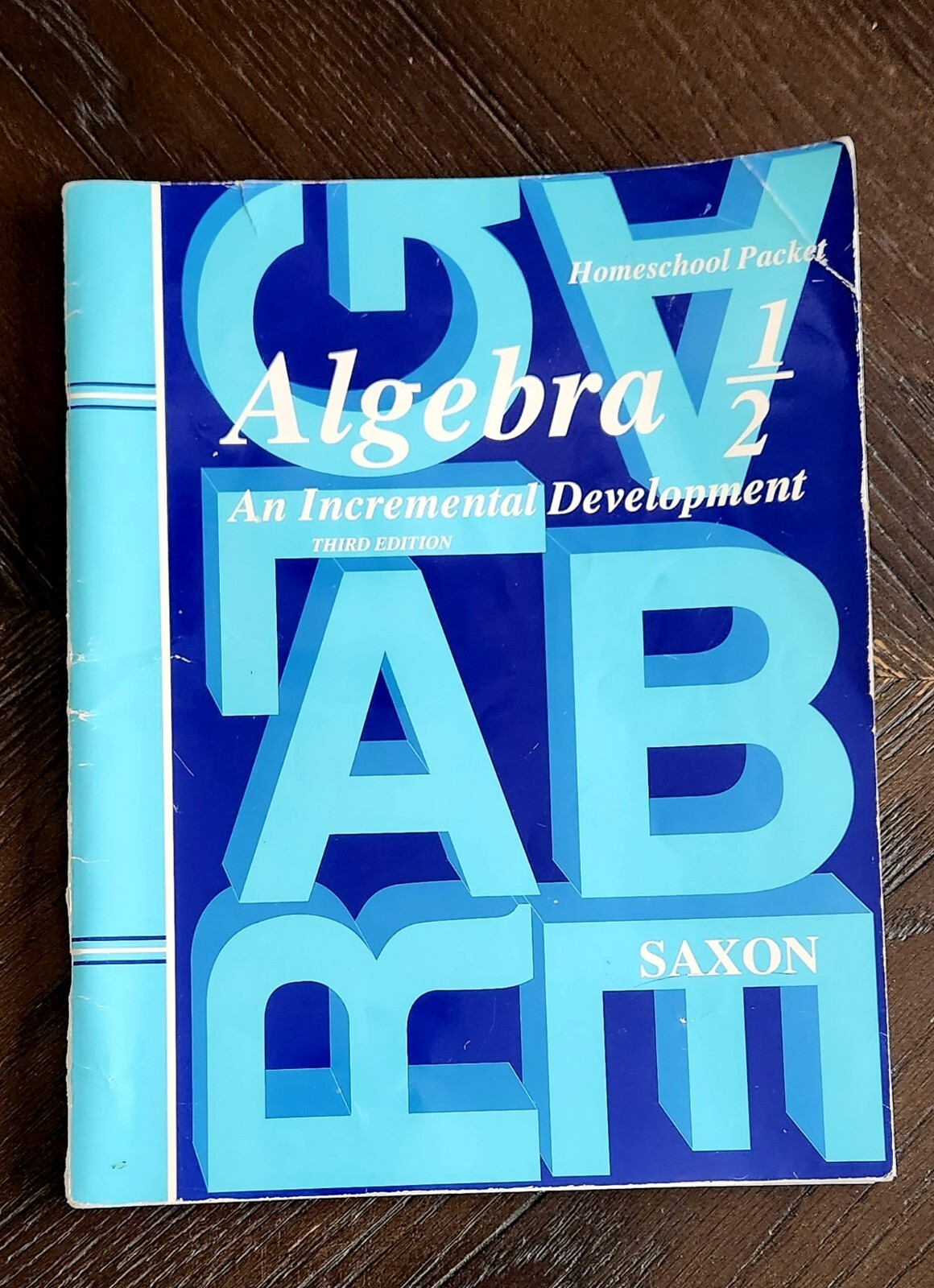 Saxon Algebra 1/2 Homeschool Packet 3rd Edition – Tests & Worksheets (Softcover)