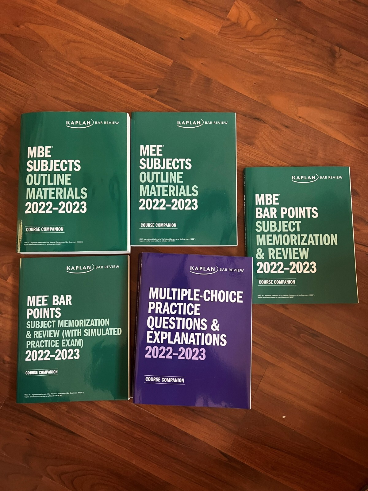 Kaplan Bar Review Book Set (UBE) 2022-2023