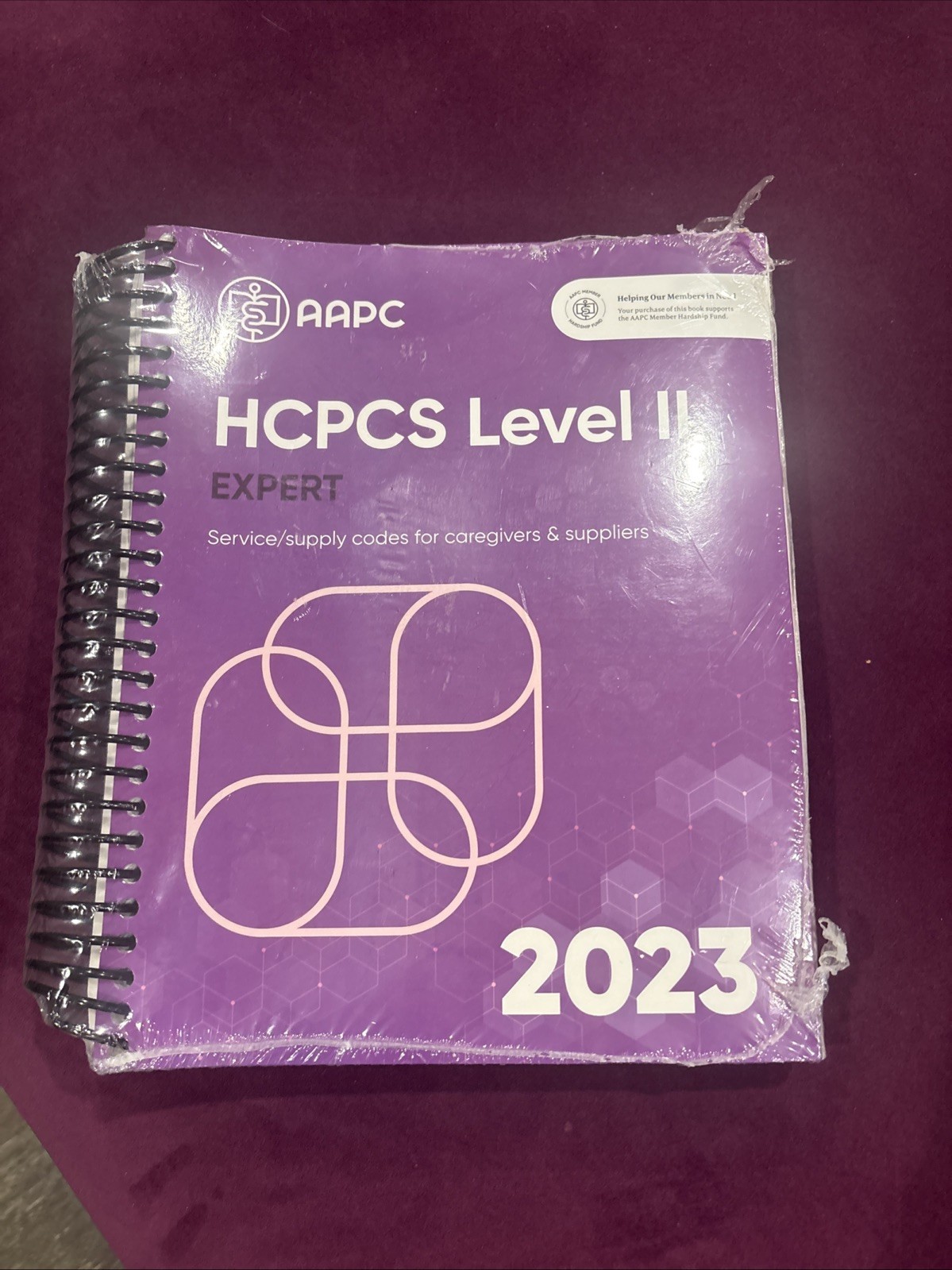 AAPC HCPCS Level II Expert 2023 Spiral Edition NEW Sealed