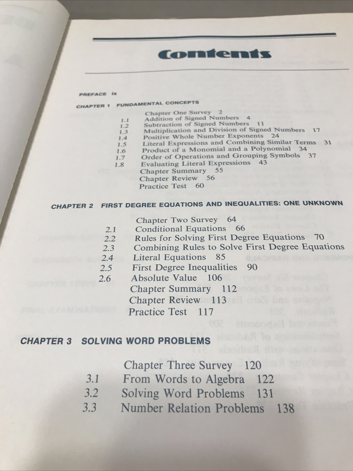 1976 Developing Skills in Algebra A Lecture Worktext 4th Ed by J Louis Nanney