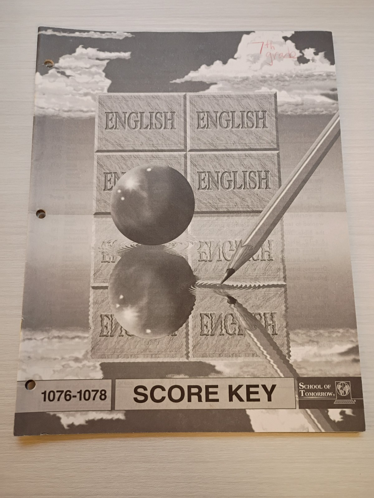 *Homeschool* ACE PACES Score Keys English Grade 7 #1073-1084