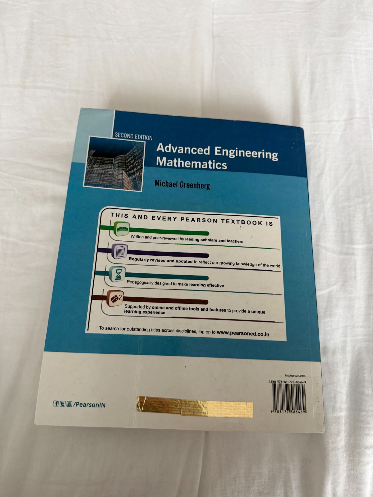Advanced Engineering Mathematics 2nd Edition by Michael D. Greenberg