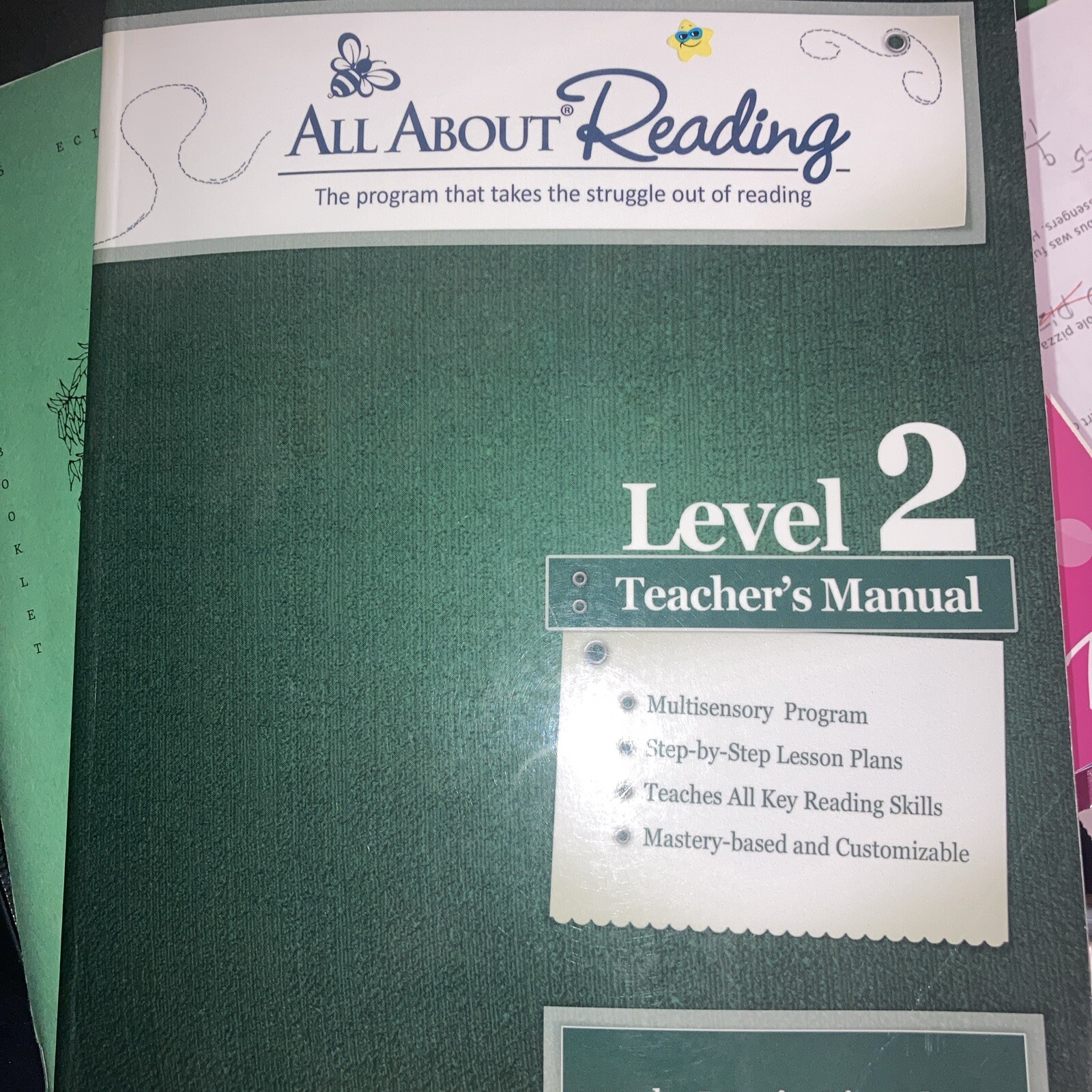 ALL ABOUT READING LEVEL 2 TEACHERS’S MANUAL By Marie Rippel -Good
