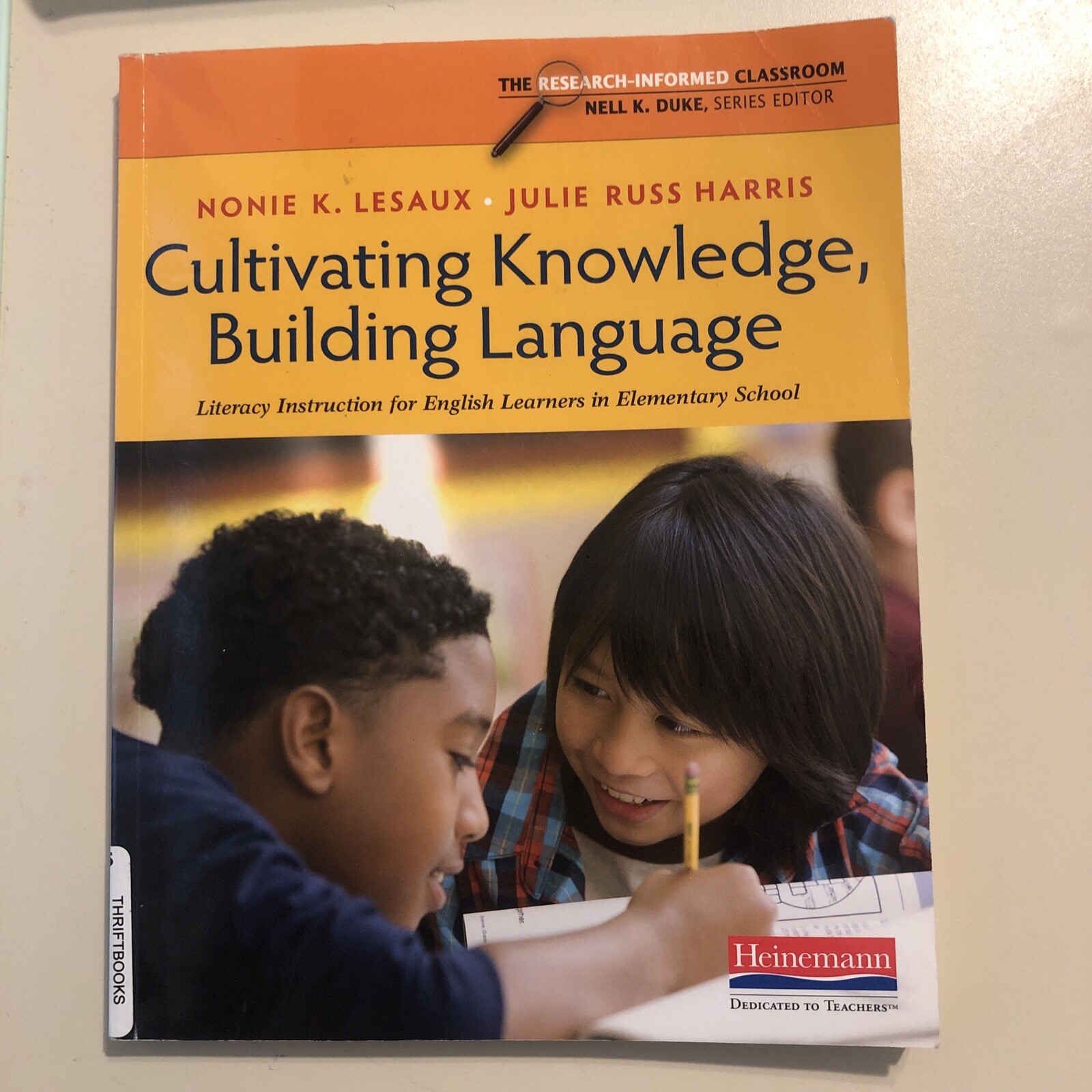 Cultivating Knowledge, Building Language: Literacy Instruction for E – VERY GOOD
